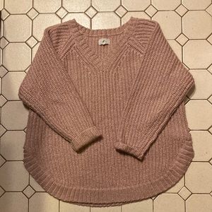 Pink sweater